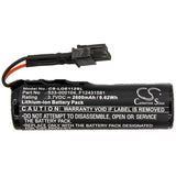 Battery for Logitech S00166 533-000104, F12431581 3.7V Li-ion 2600mAh / 9.62Wh