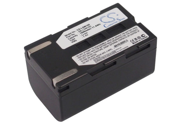Battery for Samsung VP-DC575WB-XEU SB-LSM160 7.4V Li-ion 1600mAh