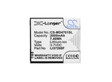 Battery for Medion Life X4701 LI37200F 3.7V Li-ion 2000mAh / 7.40Wh