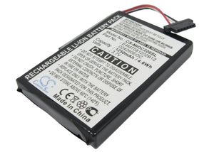 Battery for Medion GoPal PNA460 E3MC07135211 3.7V Li-ion 1250mAh / 4.63Wh