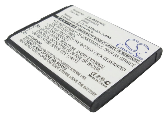 Battery for Motorola Eco A45 BN10, BN60, BN61, SNN5833, SNN5833A, SNN5838 3.7V L