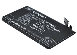 Battery for Meizu MX2TD B020, B021, BO22 3.75V Li-Polymer 1750mAh / 6.56Wh