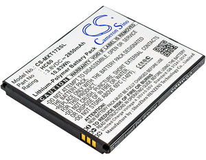 Battery for Motorola XT1725 HC60 3.8V Li-Polymer 2850mAh / 10.83Wh