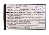 Battery for Motorola MT870 BF6X, SNN5885, SNN5885A 3.7V Li-ion 1500mAh