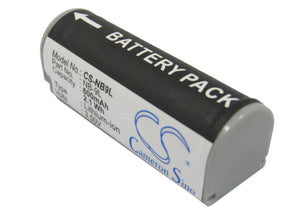 Battery for Canon PowerShot ELPH 510 HS NB-9L 3.6V Li-ion 600mAh