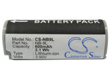Battery for Canon IXY50S NB-9L 3.6V Li-ion 600mAh