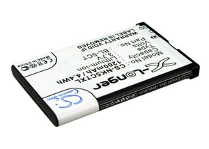 Battery for Nokia C5 BL-5CT 3.7V Li-ion 1200mAh / 4.44Wh