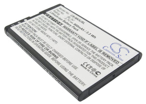 Battery for Nokia Lumia 526 BL-5J 3.7V Li-ion 900mAh / 3.33Wh