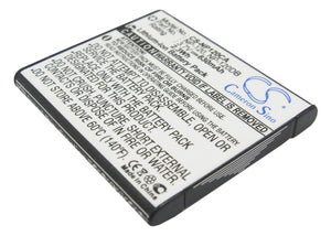Battery for Casio Exilim EX-ZS10RD NP-120, NP-120DBA 3.7V Li-ion 630mAh