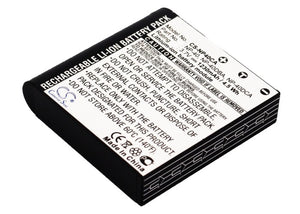 Battery for Casio Exilim Zoom EX-Z600BE NP-40, NP-40DBA, NP-40DCA 3.7V Li-ion 12