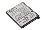 Battery for Casio Exilim Zoom EX-S10BK NP-60 3.7V Li-ion 720mAh