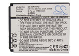 Battery for RICOH Caplio GR Digital II DB-60, DB-65 3.7V Li-ion 1150mAh / 4.26Wh