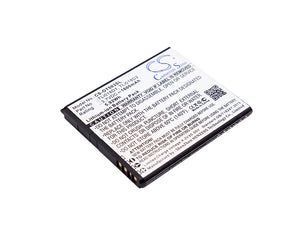 Battery for Alcatel OT-5038D TLi018D1, TLi018D2 3.7V Li-ion 1600mAh / 5.92Wh
