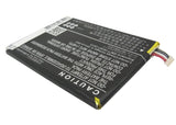Battery for Alcatel A846L CAC2500013C2, TLp025A2, TLp025A4 3.8V Li-Polymer 2500m