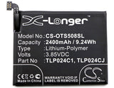 Battery for Alcatel A3 LTE Dual Sim C2400007C2, CAC2400011C1, TLP024C1, TLP024C2