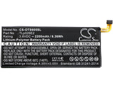 Battery for Alcatel OT-6055H CAC2610005CJ, TLp026E2, TLp026EJ 3.8V Li-Polymer 22