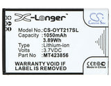 Battery for Olympia 2179 MT423856 3.7V Li-ion 1050mAh / 3.89Wh