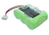 Battery for Radio Shack 43-5506 3.6V Ni-MH 600mAh / 2.16Wh