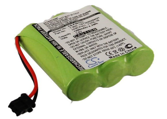 Battery for Panasonic KX-TG2650 HHR-P401, HHR-P401A, PQKK10093, TYPE 16 3.6V Ni-