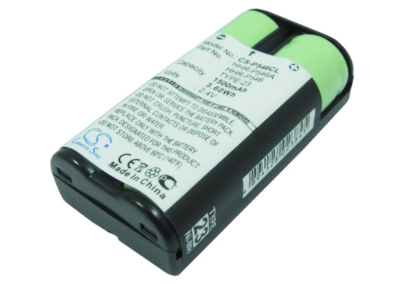 Battery for AT and T 5840 BT2401, STB-924 2.4V Ni-MH 1500mAh