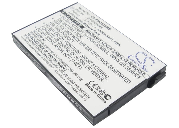 Battery for Philips Avent SCD540 BYD001743, BYD006649 3.7V Li-ion 1000mAh / 3.70