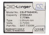 Battery for Pantech SKY IM-A840S BAT-7300M 3.7V Li-ion 2100mAh / 7.77Wh