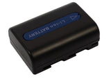 Battery for Sony DCR-TRV235 NP-QM50, NP-QM51 7.4V Li-ion 1300mAh