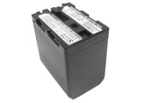 Battery for Sony DCR-TRV340 NP-FM90, NP-FM91, NP-QM90, NP-QM91 7.4V Li-ion 4200m