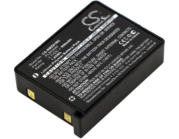 Battery for RAZER RZ01-0133 FC30-01330200, PL803040 3.7V Li-Polymer 500mAh / 1.8