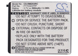 Battery for RAZER RC03-001201 FT703437PP, RZ03-00120100-0000 3.7V Li-ion 900mAh 