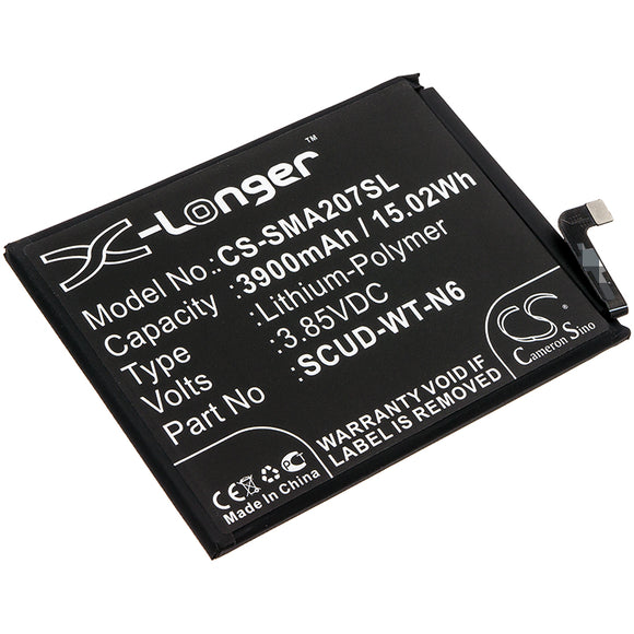 Battery for Samsung SM-A207M-DS SCUD-WT-N6 3.85V Li-Polymer 3900mAh / 15.02Wh