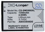 Battery for Samsung GT-B5712C AB553850DC, AB553850DE 3.7V Li-ion 1350mAh / 4.95W