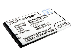 Battery for Samsung SGH-P260 AB463651BC, AB463651BE, AB463651BEC, AB463651BU 3.7
