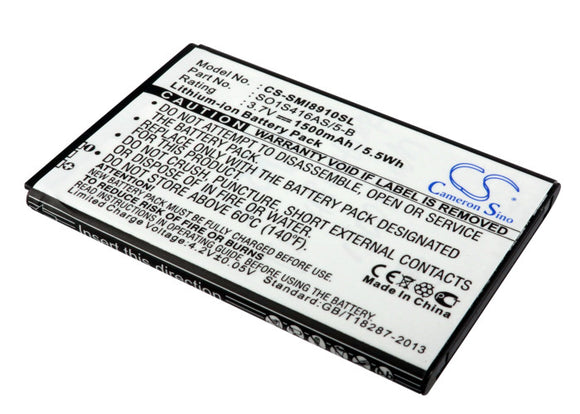 Battery for VODAFONE 360 M1 EB504465VU, SO1S416AS-5-B 3.7V Li-ion 1500mAh / 5.55