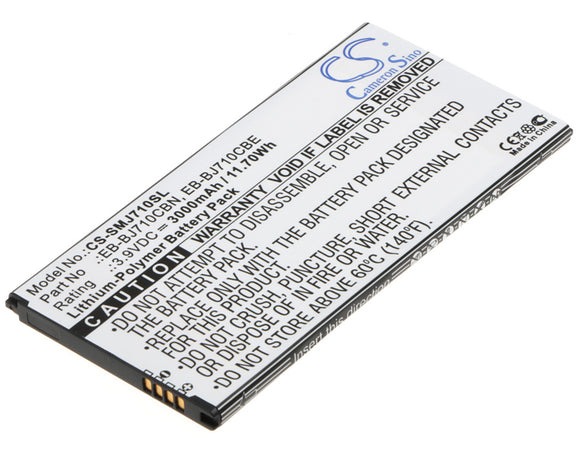 Battery for Samsung SM-J710F-DS EB-BJ710CBA, EB-BJ710CBC, EB-BJ710CBE, EB-BJ710C