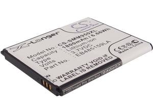 Battery for Samsung SPH-M950 EB485159LA, EB485159LU 3.7V Li-ion 1800mAh / 6.66Wh