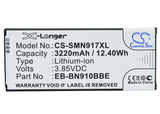 Battery for Samsung SM-N910C EB-BN910BBE, EB-BN910BBK, EB-BN910BBU 3.85V Li-ion 