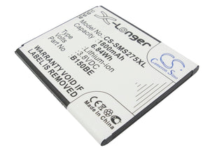 Battery for Samsung Garda B105BC, B105BE, B105BK, B105BU 3.8V Li-ion 1800mAh / 6
