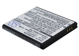 Battery for Samsung Habrok EB494353VA, EB494353VU 3.7V Li-ion 1200mAh / 4.44Wh