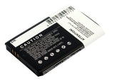 Battery for Samsung SCH-U640 Convoy AB663450BZ, AB663450GZ, AB663450GZBSTD 3.7V 
