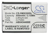 Battery for Samsung SGH-X518 AB043446BC, AB043446BE, AB043446LA, AB043446LE, AB0