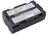 Battery for Panasonic CGR-D08SE-1B CGP-D07S, CGR-D11O 7.4V Li-ion 750mAh