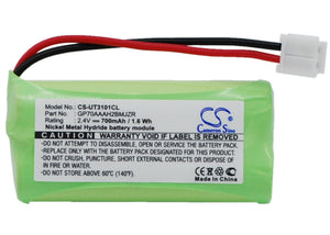 Battery for Telstra V950A 2.4V Ni-MH 700mAh / 1.68Wh