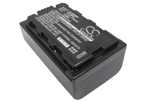 Battery for Panasonic HC-MDH2GK-K VW-VBD29 7.4V Li-ion 2200mAh / 16.28Wh