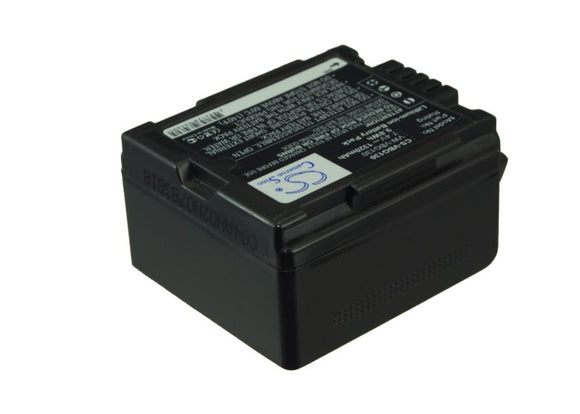 Battery for Panasonic HDC-TM20 DMW-BLA13, DMW-BLA13A, DMW-BLA13AE, VW-VBG130, VW