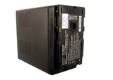 Battery for Panasonic HDC-SD1 VW-VBG6, VW-VBG6GK, VW-VBG6-K, VW-VBG6PPK 7.4V Li-