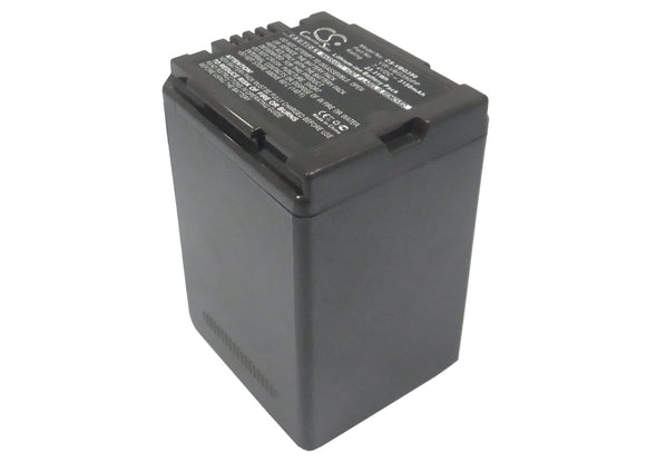Battery for Panasonic SDR-H80 VW-VBG390, VW-VBG390E, VW-VBG390K, VW-VBG390PP 7.4