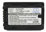 Battery for Panasonic HDC-HS60K VW-VBL090 3.7V Li-ion 800mAh
