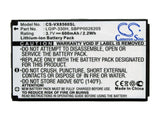 Battery for LG Chocolate 3 LGIP-330H, SBPP0026205 3.7V Li-ion 600mAh / 2.2Wh