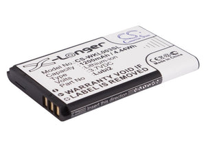 Battery for ALIGATOR A400 3.7V Li-ion 1200mAh / 4.44Wh